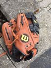 015ws1961782bkbr Wilson A700 Children Glove