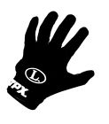 018ls025 Blk S Bg30bbs St74587 Louisville Slugger Freestyle Bat Glove Small 044277981501