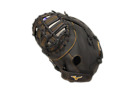 041969048849 Mizuno Mens Black First Base Glove Left Hand