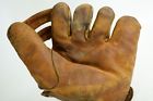 041969549544 Antique Macys New York Leather Baseball Glove Mitt