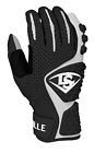 044277015190 Louisville Slugger Youth Bg Protective Batting Glove Black
