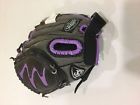044277022884 Louisville Slugger Diva Softball Infielders Gloves Purple Left