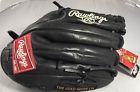 Gg601g 083321123603 Rawlings New Black Leather Baseball Mitt Glove Trapeze