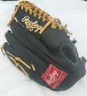 083321185595 Rawlings Heritage Series Infield Black Baseball Glove Rht