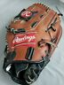 083321328657 Rawlings Leather Baseball Glove Right Throw Softball Fast