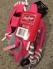 Pl90psm 083321637537 Rawlings Tee Ball Pink Gray Girls Glove New Pl90psm 083321637537 Rawlings Tee Ball Pink Gray Girls Glove New