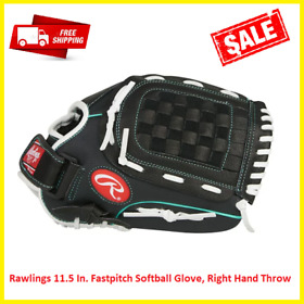 Walwfp115mt-2-0 11.5 In. Fastpitch Softball Glove Right Hand Throw Walwfp115mt-2-0 11.5 In. Fastpitch Softball Glove Right Hand Throw