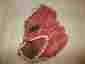 16122 Sears Vintage Baseball Glove Mitt Used Pro Style Pocket Cowhide
