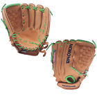 Xft-v1250-tn 808808723844 Nokona Supersoft Fastpitch Softball Glove Kelly Green Lacing