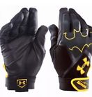 888728933387 Under Armour Ua Cleanup Batman Batting Gloves Youth