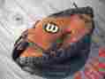 A1864 Wilson Ivan Rodriguez 31 Pro Toe Leather Baseball Catchers Mitt Rh Throw