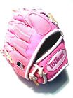 A2483 Wilson 9.5 Pink T-ball Glove Tee Softball Rht Mitt Youth Girls " White