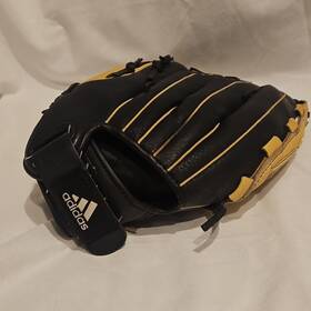 1400nb Adidas Tr 14 Inch Black Tan Leather Baseball Softball Glove 5 Finger 1400nb Adidas Tr 14 Inch Black Tan Leather Baseball Softball Glove 5 Finger