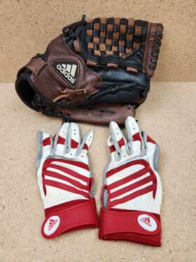 Cl1200 Adidas Leather Baseball Glove Bundle 12 Inch Black Brown Rhg Right Hand Cl1200 Adidas Leather Baseball Glove Bundle 12 Inch Black Brown Rhg Right Hand