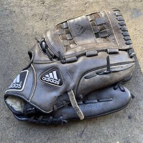 Pl1200 Adidas Pro Leather 12 Inch Baseball Glove Rht Model Broken In