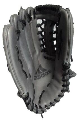 S87566 Adidas Pro K3 Leather 12.50 Inch E Quart Tx Baseball Glove Mitt Grey Left Hand Throw New