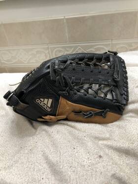 Tr-1275 Adidas Boys Broken In High School 12.75 Inch Baseball Outfielders Glove Right Throw