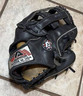 Usa102 Akadema Professional Usa Patriot Series 12 Inch Baseball Fielders Glove Blk R