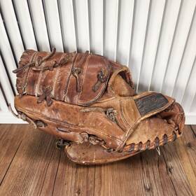 G-1000 All Pro Vintage Japan Lht Left Hand Throw Brown Leather Glove 12 Inch Mitt