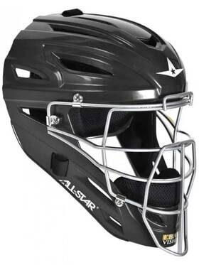 Mvp2400 All-star 029343007026 Solid Ultra Cool Adult Baseball Catchers Helmet