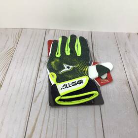 All Star 029343048630 All-star Youth Protective Catchers Inner Glove Left Hand Size Large Black Green