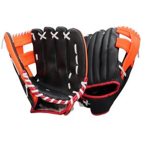 Eet28t49820mxf1dbo4 Aoutacc Baseball Gloves Softball 12.5 Inch Black And Orange Outfield