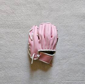 F69-222 Atico Branded 3-up Pink Baseball/softball Mitt For Playing Shortstop And 2nd Base