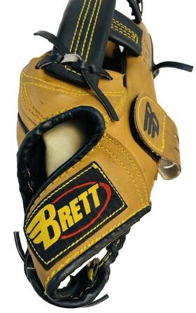 Sb-12715 Brett Brothers George Bros. Pro Legend Baseball 10 Inch Glove Mitt Top Grain Rht