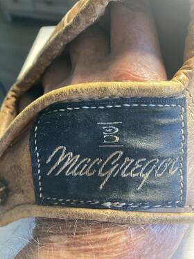 Sgo558 Brunswick Macgregor Rare Vintage Mac Gregor Willie Mays Glove. Usa 1950 S Sgo558 Brunswick Macgregor Rare Vintage Mac Gregor Willie Mays Glove. Usa 1950 S