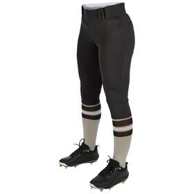 Champro 061ch009 Tournament Softball Knickers Womens Medium Black