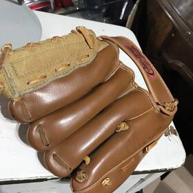 10004a Continental Vintage Leisure Sports Leather Baseball Glove Rht Model Youth