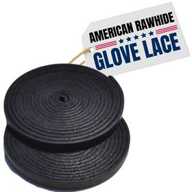 Covey Sports 850044199358 Baseball Glove Laces For Repair And Relacing - Genuine Black