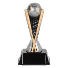 Decade Awards 819758027388 Baseball Trophy World Class Tower - Award Engraved Plate On