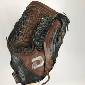 Vd137 Demarini 026388766154 Voodoo Softball Glove Mitt 13 2/3 Inch A0950 Brown Ecco Leather Rht