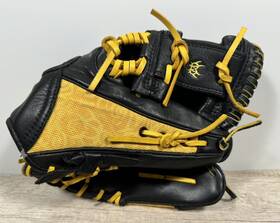 Wta0728bb115wy Demarini Rogue 11-1/2 Inch Rht Baseball Glove A0728 Yellow Black Open Web