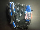 Diamond Game Ready Fielding Glove Black And Blue Left Hand 9 1 2 Tee Ball 029807002116