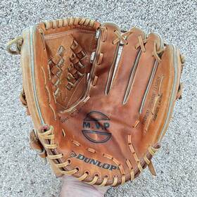 Dunlop 889/518 Mvp Leather Baseball Glove 13 Inch Rht Right Hand Thrower Mitt Guc