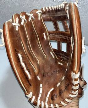 1400brw Easton 628412007686 Core 14 Inch Lht Softball Mitt Glove Brown Leather Euc