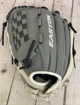 Easton 628412270219 Slate Series Fast-pitch 12.5 Inch Woven Leather Softball Glove Grey Easton 628412270219 Slate Series Fast-pitch 12.5 Inch Woven Leather Softball Glove Grey