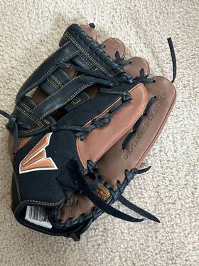 Psp13 Easton 628412321089 Prime Leather Baseball Glove 13 Inch Black Brown Rht Excellent