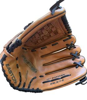 Ekx14 Easton 14 Inch Pattern Reflex Baseball All Leather Glove Form Fit Pocket Ekx14 Easton 14 Inch Pattern Reflex Baseball All Leather Glove Form Fit Pocket