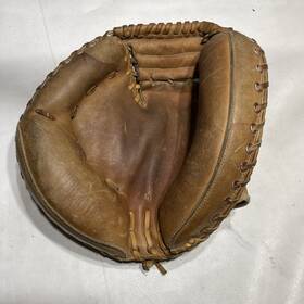5802 Everlast Super Star 32 Inch Lht Baseball Catcher Mitt Glove Brown Leather