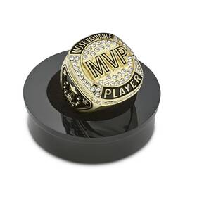 Express Medals 680083541449 Champion Gold Mvp Most Valuable Player Trophy Ring Award Gift Prize With Disp