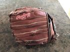 Fp110br Fast Glove Brown Leather Youth Pitch Softball Rawlings Girls 11 "