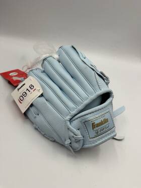 0057 Franklin Nwt Kids Light Blue Baseball Glove 9 Inch Right Hand Throw New
