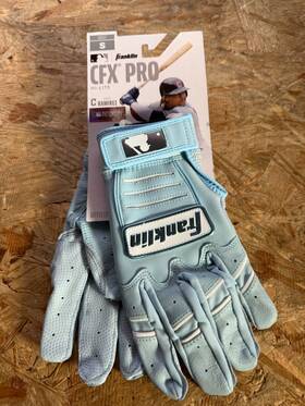 20896f Franklin 025725579235 Size Small New Cfx Pro Hi-lite Batting Gloves -
