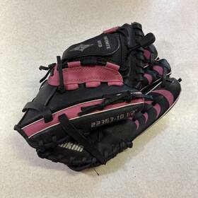 22363-10.5 Franklin 22363 10.5 Inch Youth Baseball Glove Pink/black Shock Sorb
