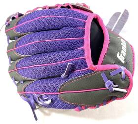 22448-9.5 Franklin Mesh Tek Baseball Glove Girls Rht Youth Sz 9 1/2 Inch 22448 Pink Purple 22448-9.5 Franklin Mesh Tek Baseball Glove Girls Rht Youth Sz 9 1/2 Inch 22448 Pink Purple