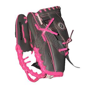 22831l-9-1 Franklin 22831l-9-1/2 Rtp Series Left Handed Baseball Glove 9 1/2 Inch Girl Youth Pink/gray Mint