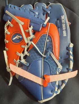 22866 Franklin Meshtek Series Baseball Glove 9.5 Youth Right Hand Red White Blue 22866 Franklin Meshtek Series Baseball Glove 9.5 Youth Right Hand Red White Blue
